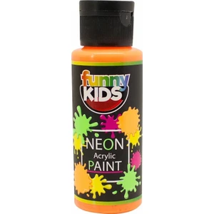 Funny Kids Neon Akrilik Boya 70 cc - 4806 Turuncu