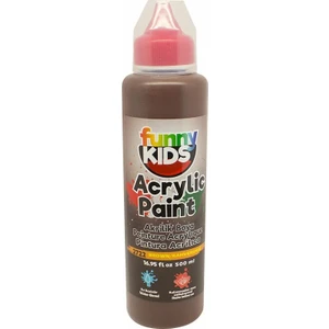 Funny Kids Akrilik Boya 500 ml - 2722 Kahverengi