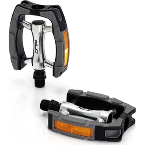 Xlc Pedal  Comfort Alumınyum Plastıc Siyah-Gümüş-Gri