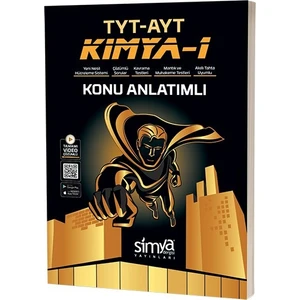 Simya Yayınları  12.Sınıf Kimya - 1 AYT - TYT Konu Anlatım Kitabı