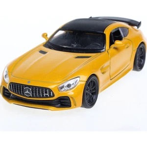 1:34 Mercedes Amg Gt-R Diecast Model Araba -Sarı