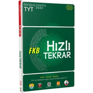 Tonguç Akademi TYT Fizik Kimya Biyoloji Hızlı Tekrar