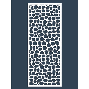 Liar Ahşap Seperatör (Paravan) - KSP-11 - (10 mm) - (69 cm x 139 cm) - (Beyaz)