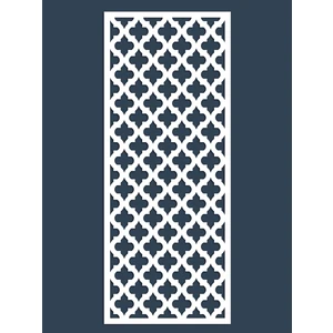 Liar Ahşap Seperatör (Paravan) - KSP-32 - (10 mm) - (69 cm x 139 cm) - (Beyaz)