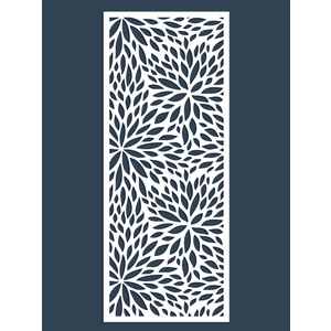 Liar Ahşap Seperatör (Paravan) - KSP-43 - (10 mm) - (69 cm x 139 cm) - (Beyaz)