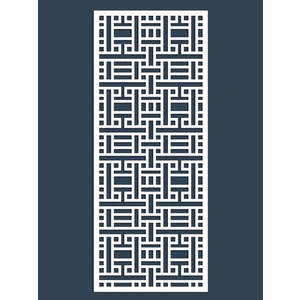 Liar Ahşap Seperatör (Paravan) - KSP-59 - (10 mm) - (69 cm x 139 cm) - (Beyaz)