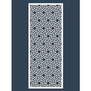 Liar Ahşap Seperatör (Paravan) - KSP-89 - (10 mm) - (69 cm x 139 cm) - (Beyaz)