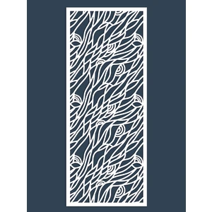 Liar Ahşap Seperatör (Paravan) - KSP-97 - (10 mm) - (69 cm x 139 cm) - (Beyaz)