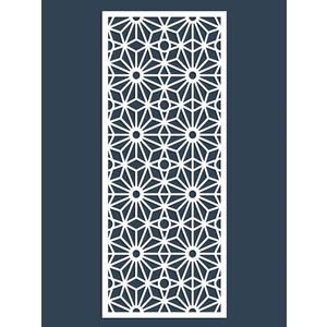 Liar Ahşap Seperatör (Paravan) - KSP-202 - (10 mm) - (69 cm x 139 cm) - (Beyaz)