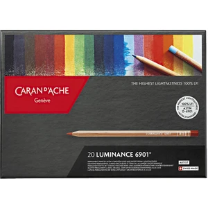 Caran d'Ache Lumınance 6901® - 20 Renkli Set