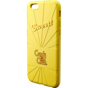Candy Crush Apple iPhone 6/6S Limon Silikon Kılıf - Sarı