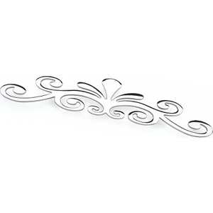 Sarmaşık 9,6mm Mobilya Kulpu(Paket Içi 4 Adet)