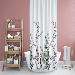 Çam Banyo Perdesi, Duş Perdesi 180X200CM