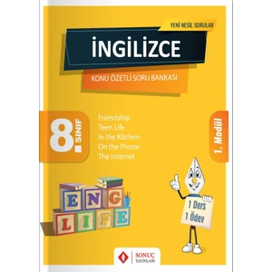 Sonuç Yayınları  8.Sınıf Ingilizce Modüler Set