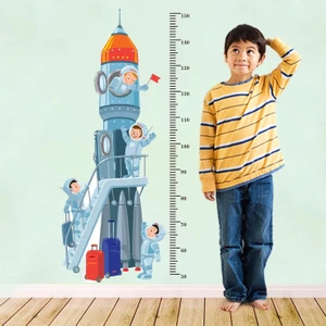 Kt Decoration Sevimli Astronotlar Ile Uzay Seyahati Boy Ölçer