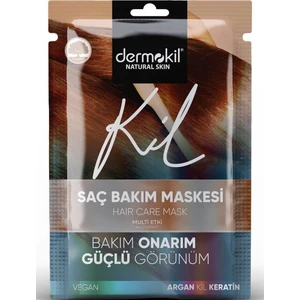 Kil Argan Yağı ve Bitkisel Keratin Saç Bakım Maskesi 35 ml