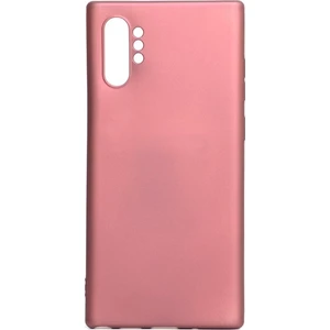 Tekno Grup Samsung Galaxy Note 10 Kılıf Mat Premium Silikon Kılıf - Bordo