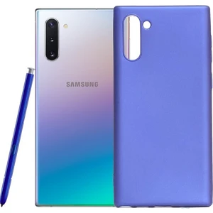 Tekno Grup Samsung Galaxy Note 10 Kılıf Mat Premium Silikon Kılıf - Saks Mavi