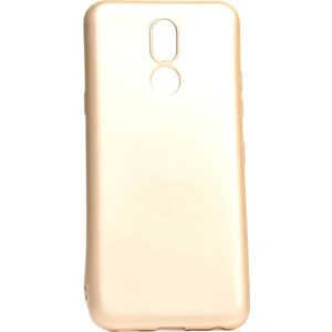 Tekno Grup LG K40 Kılıf Mat Premium Silikon Kılıf - Gold