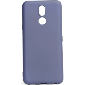 Tekno Grup LG K40 Kılıf Mat Premium Silikon Kılıf - Lacivert
