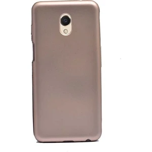 Tekno Grup Meizu M6 Kılıf Mat Premium Silikon Kılıf - Gold