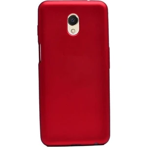 Tekno Grup Meizu M6 Kılıf Mat Premium Silikon Kılıf - Kırmızı