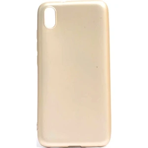 Tekno Grup Xiaomi Redmi 7A Kılıf Mat Premium Silikon Kılıf - Gold