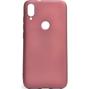 Tekno Grup Xiaomi Mi Play Kılıf Mat Premium Silikon Kılıf - Bordo + Cam Ekran Koruyucu