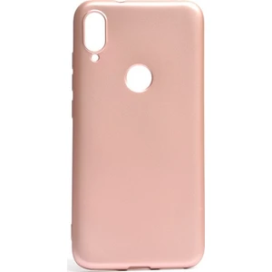 Tekno Grup Xiaomi Mi Play Kılıf Mat Premium Silikon Kılıf - Rose + Cam Ekran Koruyucu