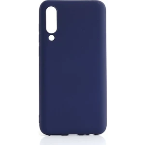 Tekno Grup Meizu 16xs Kılıf Mat Premium Silikon Kılıf - Lacivert + Nano Ekran Koruyucu