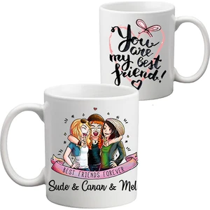 Isimli Best Friend Kupa Bardak
