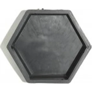 Sun Pigments Dekoratif Plastik Parke Taşı Kalıbı Tekli Desensiz Altıgen 6 cm 10'lu