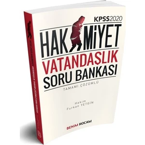Benim Hocam Yayınları  2020 KPSS Hakimiyet Vatandaşlık Tamamı Çözümlü Soru Bankası