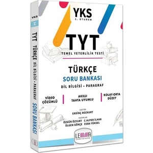 LEMMA Yayınları 2020 TYT Türkçe Soru Bankası