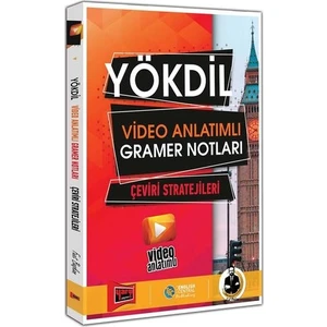 Yargı Yayınevi YÖKDİL Video Anlatımlı Gramer Notları