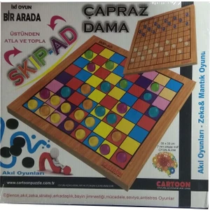 Aile Oyunu Skip-Add + Çapraz Dama