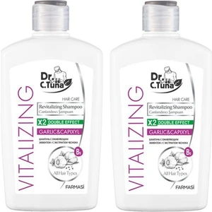 Dr. C. Tuna Vitalizing Sarımsaklı Şampuan 500 ml x 2