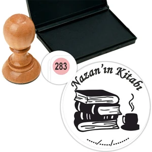 Baskı Life Kişiye Özel Kitap Damgası Kitap Mührü Kaşe Kitap Mühür Özel Damga 283