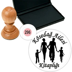 Baskı Life Kişiye Özel Kitap Damgası Kitap Mührü Kaşe Kitap Mühür Özel Damga 296