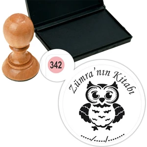 Baskı Life Kişiye Özel Kitap Damgası Kitap Mührü Kaşe Kitap Mühür Özel Damga 342