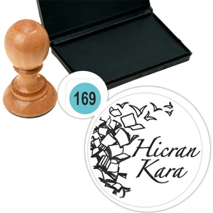 Baskı Life Kişiye Özel Kitap Damgası Kitap Mührü Kaşe Kitap Mühür Özel Damga 169