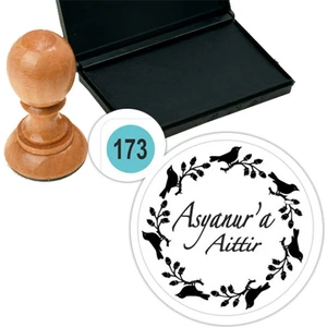 Baskı Life Kişiye Özel Kitap Damgası Kitap Mührü Kaşe Kitap Mühür Özel Damga 173