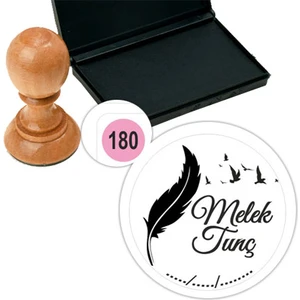 Baskı Life Kişiye Özel Kitap Damgası Kitap Mührü Kaşe Kitap Mühür Özel Damga 180