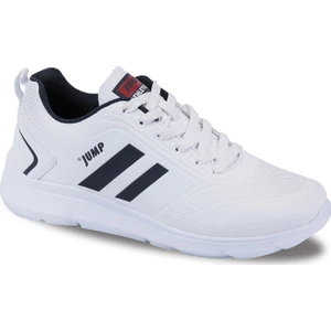 Beyaz Erkek Günlük Ayakkabı 24068-C-White-Navy-Red