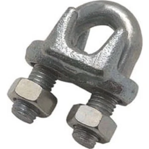 6 mm A Tipi Çelik Halat Klemensi 50 Adet