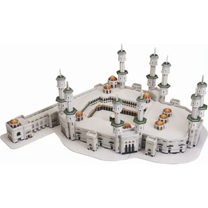 Mescidi Haram Kabe 3D Puzzle 3 Boyutlu  Mekke Cami