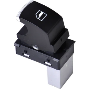 Seat Ibiza 2008-2017 Cam Açma Düğmesi Tek Ön Sağ Krom