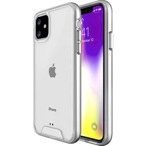 Case 4U Apple iPhone 11 Kılıf Gard Ultra Sert Silikon Arka Kapak Şeffaf