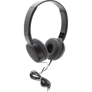 J-08 Kablolu Mikrofonlu Kulak Üstü Kulaklık Super Bass Siyah