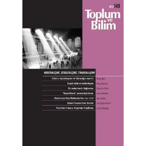 Toplum Ve Bilim Sayı 149